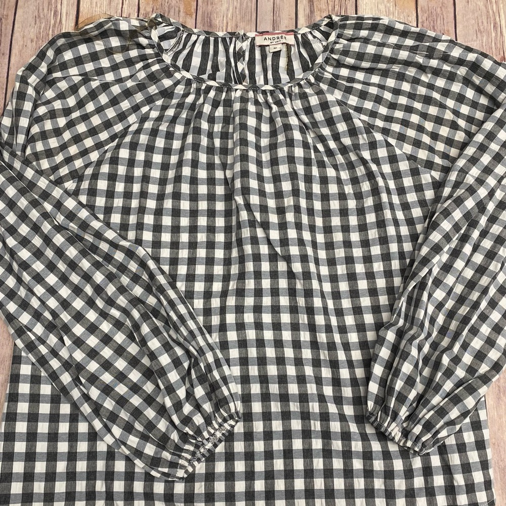 Andrée by Unit Black and White Blouse